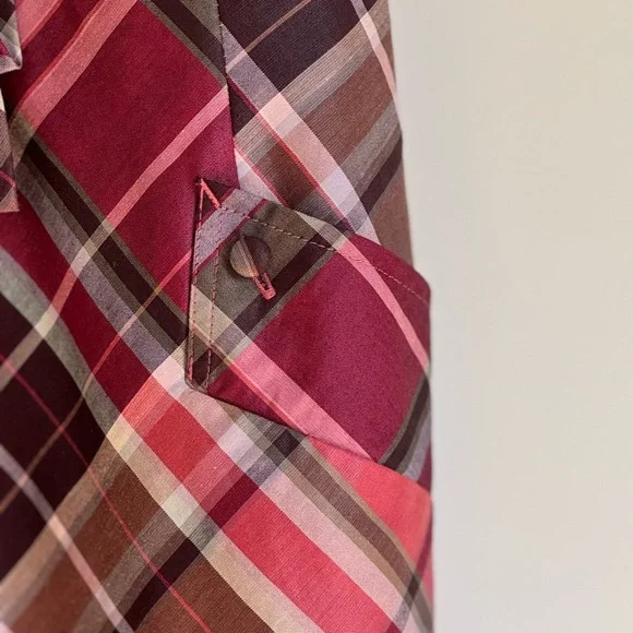 Ted Baker Sleeveless Tuxedo Dress Plaid - excellent condition - Picture 5 of 8